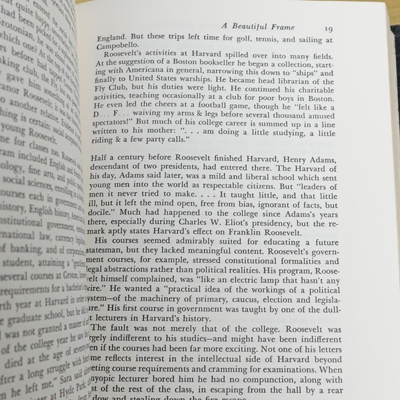 EASTON PRESS ROOSEVELT Volume 1 & 2 by James MacGregor Burns Leather Bound Set - Picture 11 of 16
